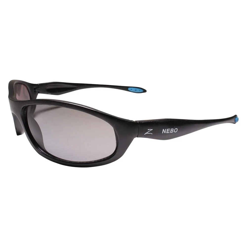 Matte Black Sporty and Stylish Wrap Around Sunglasses for Outdoor Enthusiasts